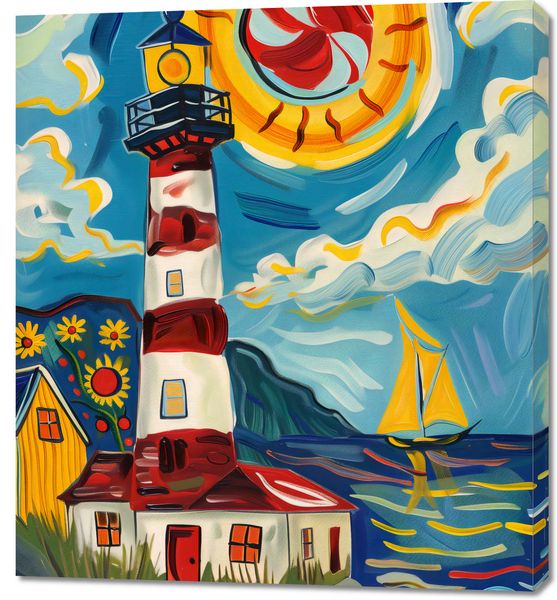 Obraz 90x100cm Żywa Przystań zdjęcie 1