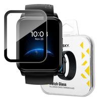 hybrydowe szkło ochronne do realme watch 2 czarny