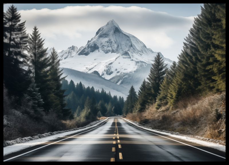 Plakat 70x50cm Odważna Podróż zdjęcie 2