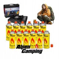 KARTUSZ GAZOWY GAZ do KUCHENKI TURYSTYCZNEJ PALNIKA NABÓJ WKŁAD x 12