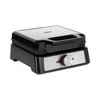 Gofrownica 2 gofry 1600W inox regulacja mocy Teesa