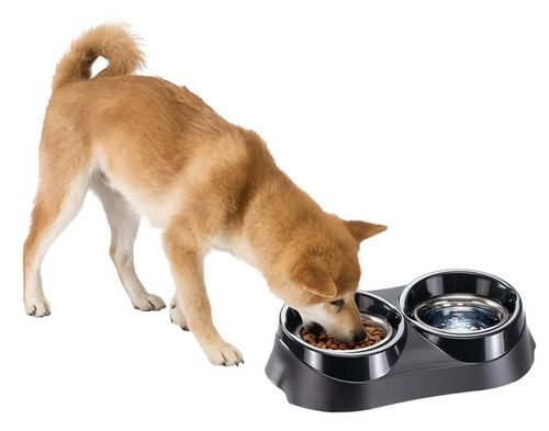 Zestaw misek ze stali nierdzewnej dla psa - Ferplast Duo Feed 2 x 900ml na Arena.pl