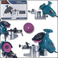 Elektryczna Ostrzałka Do Ostrzenia Łańcuchów Pil Pilarek Zestaw