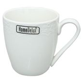 Kubek porcelanowy biały 350 ml DECO HomeDelux