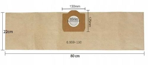 zestaw 10x worek do odkurzaczy kärcher 6.959-130.0 + filtr powietrza na Arena.pl
