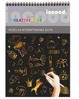 NOTES A4 WYDRAPYWANKA ZŁOTA, P6