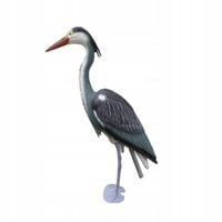 FIGURA OGRODOWA FIGURKA OZDOBA OGRODU DEKORACJA CZAPLA DUŻA 70cm XXL