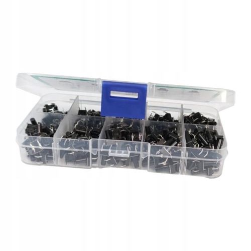 Zestaw XXL Przycisków TACT 200 Sztuk - Tact Switch Micro-Switch Różne Typy na Arena.pl