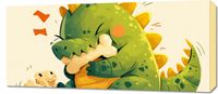 Obraz 90x40cm Uroczy Dinozaur