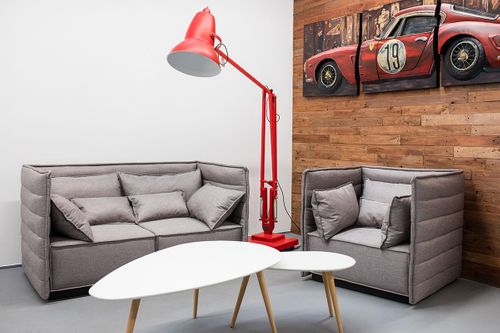 Sofa cova dwuosobowa szara na Arena.pl