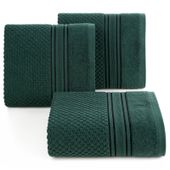 Ręcznik Davos 30X50 cm ciemnozielony bawełna frotte bordiura