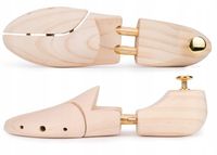 Drewniane prawidła do butów sosnowe 43-44 pielęgnacja obuwia