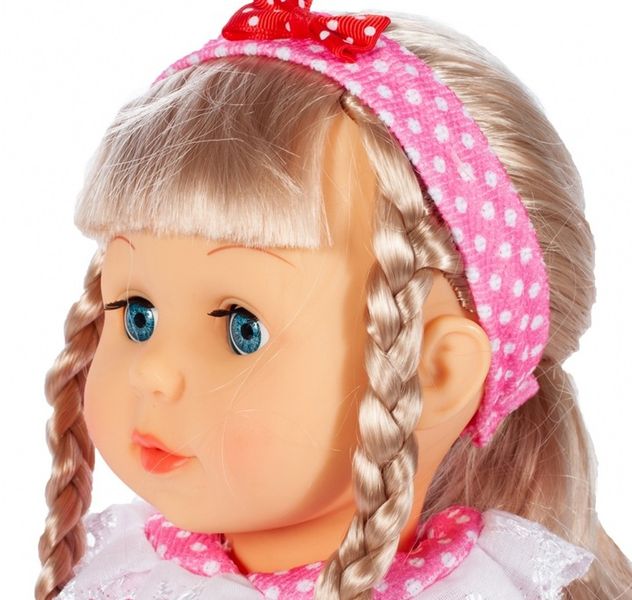 INTERAKTYWNA LALKA Bobas Śpiewająca Chodzi Reaguje na Klaśnięcie Duża 42cm zdjęcie 14