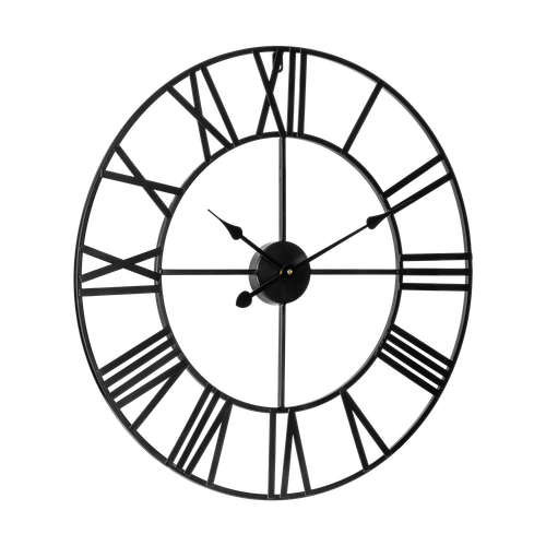 Aluminiowy duży zegar ścienny 60 cm na Arena.pl
