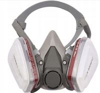 Falon-Tech maska lakiernicza półmaska przeciwpyłowa + filtry zestaw