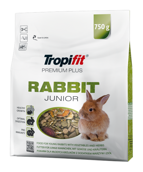 Tropifit Premium Plus Rabbit Junior 750g zdjęcie 1