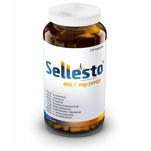 Hauster Sellesto 466,1 mg Ubichinol Wsparcie Serca 120 kapsułek na Arena.pl