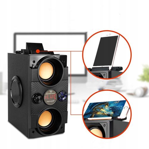 Głośnik Bluetooth Feegar Mikrofon Radio Usb Sd Aux na Arena.pl