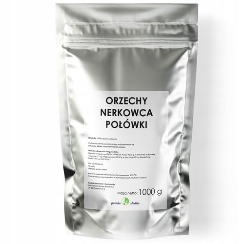 ORZECHY NERKOWCA połówki 1kg na Arena.pl