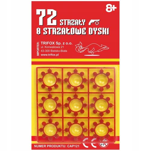 KAPISZONY SPŁONKA NABOJE DO PISTOLETU SPŁONKA 72ST na Arena.pl
