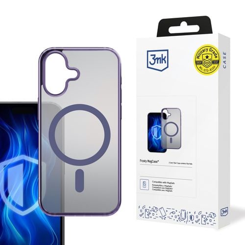 apple iphone 16 plus - 3mk frosty magcase purple na Arena.pl