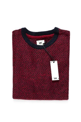 LEE CHEVRON CREW MAROON PORT L84GOUPD M na Arena.pl
