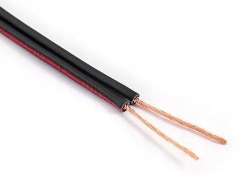 Kabel głośnikowy 0,2mm czarny 100m na Arena.pl