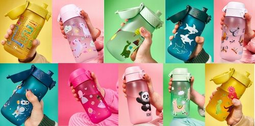 ION8 Dziecięcy bidon butelka na wodę do szkoły przedszkola BPA Free 400ml na Arena.pl