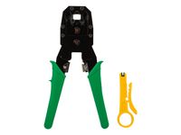 Zaciskarka wtyków z nożem 4/6/8p HY-200