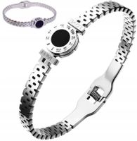 Bransoletka Srebrna Stal Chirurgiczna Damska 18K