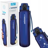 2 x ECO BUTELKA SPORTOWA NA WODĘ OWOCE TRITAN 1000ml