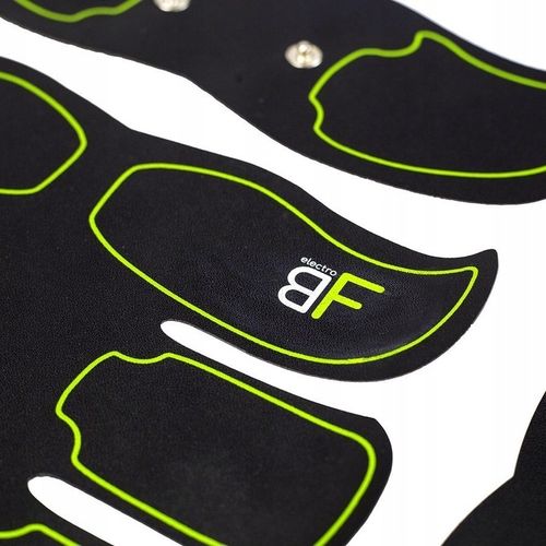 Elektrostymulator Stymulator Mięśni Brzucha + Żelowe Nakładki Motylki 4 szt na Arena.pl