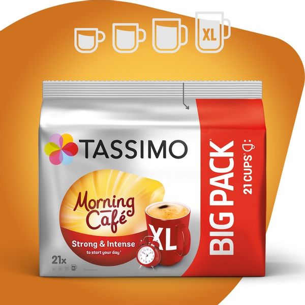 Kapsułki Tassimo Morning Cafe XL 5+1 opakowanie GRATIS! [126 kapsułek] zdjęcie 4