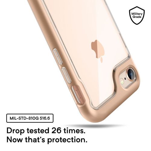 Caseology Skyfall Case - Etui iPhone 8 / 7 (Gold) na Arena.pl