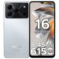 DOOGEE Smartfon Note56 Android 16, bateria 6150mAh, ekran 6.56" HD+ 90Hz,…