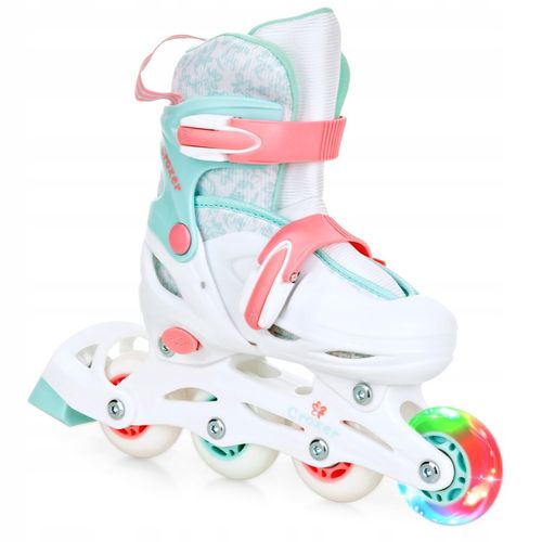 Rolki-Wrotki Regulowane 3w1 Croxer Inez 30-33 LED na Arena.pl