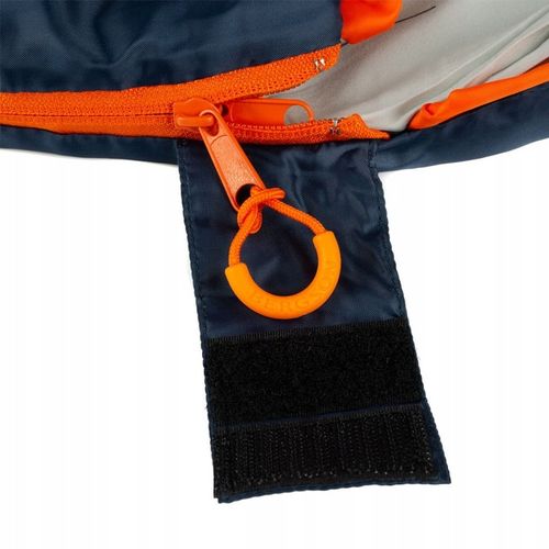 Śpiwór BERGSON SQUARE Plus 300 Navy # Lewy-zip na Arena.pl