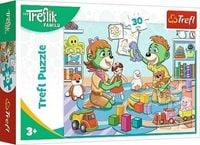 puzzle 30 radosna rodzina treflików 18303