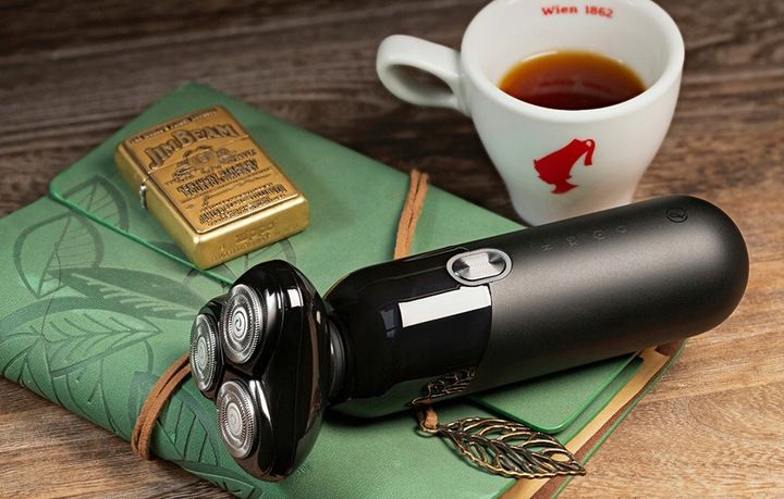 GOLARKA ELEKTRYCZNA MASZYNKA DO GOLENIA ENCHEN MĘSKA MOCHA DO ZAROSTU zdjęcie 4