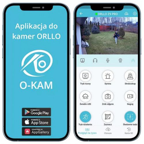 Kamera IP Orllo zewnętrzna obrotowa zoom x10 Z9 PRO na Arena.pl