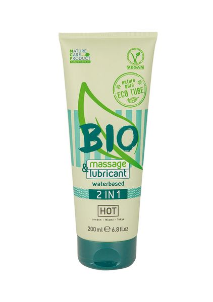 Żel-Hot Bio Massage & Lubricant Waterbased 2In1 200 Ml zdjęcie 1