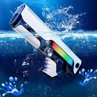 PISTOLET WODNY ELEKTRYCZNY AUTOMATYCZNY DO BASENU I ZABAW NA ŚWIEŻYM