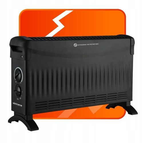 Grzejnik Elektryczny Konwektorowy 2000W Termostat Nawiew na Arena.pl