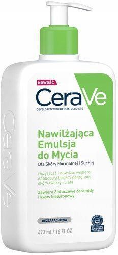 CeraVe emulsja do mycia twarzy i ciała nawilżająca, 473 ml na Arena.pl