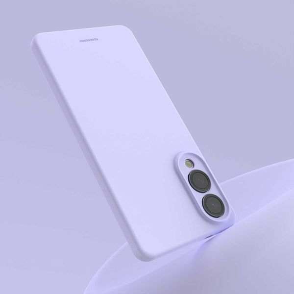 Spacecase Silicone Case 3.0 Galaxy S25 Edge Light Purple zdjęcie 7