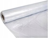 GRUBA Folia na okna transparent 2m/50metrów 25um 2,5KG Folia ochronna tania