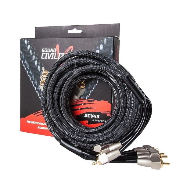 KABLE RCA KICX SCV45 SYGNAŁOWE AUDIO zdjęcie 1