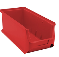 Pojemnik magazynowy czerwony - 320x150x125 mm