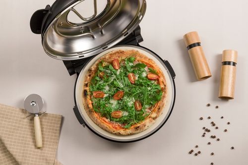 PIEC DO PIZZY 400°C Kamienny Domowy piecyk PIZZA PIECYK 1200W Termostat na Arena.pl