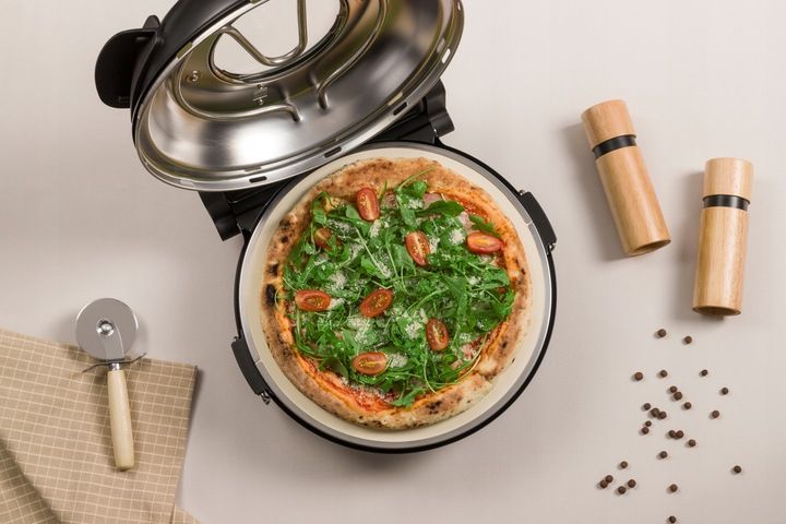 PIEC DO PIZZY 400°C Kamienny Domowy piecyk PIZZA PIECYK 1200W Termostat zdjęcie 12